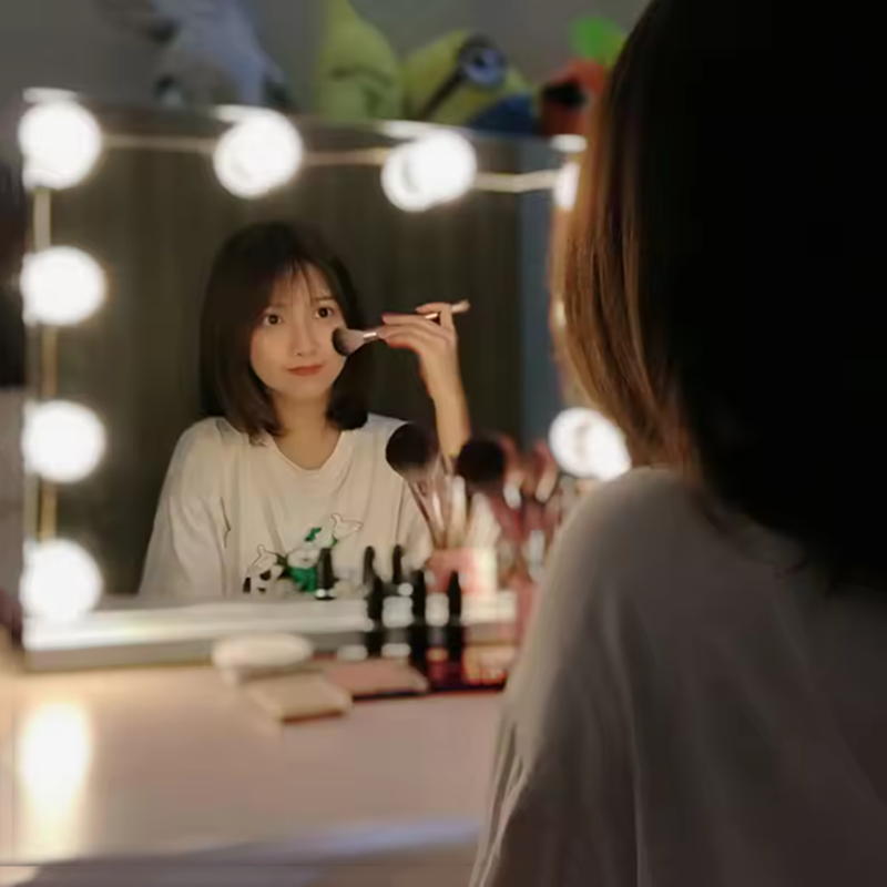 Bathroom Mirror Led - LEDメイクアップミラーライト DC5V LEDバスルームドレッシングテーブルランプ電球 3色調光可能 寝室ミラー装飾用 補助照明