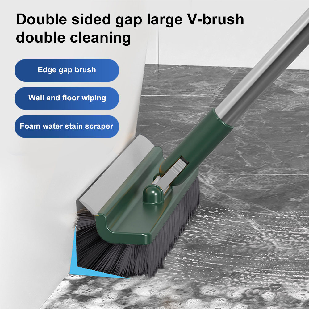 Home Bathroom Cleaning Machine - 3 in 1 フロアブラシスクラバー 180 °