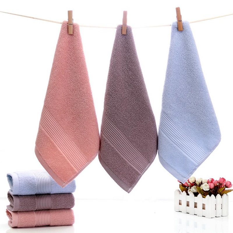 Zara Home Bathroom - 4 個肥厚無地綿スクエアタオル手ぬぐい無地ハンドワイプタオルバスルームアクセサリー