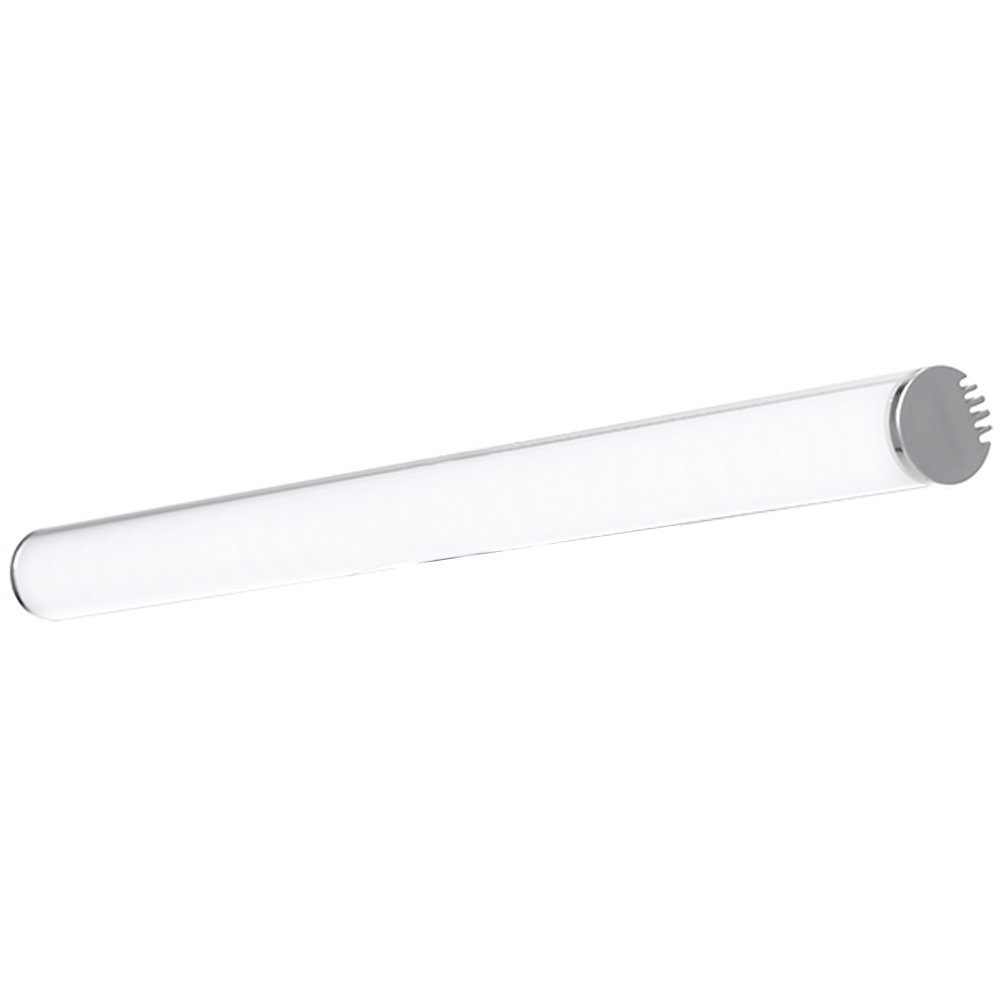 Bathroom Mirror Led - モダンな充電式バニティライトバー、吸盤式取り付け、バスルームミラー用LEDメイクアップ照明、スリムで軽量、簡単設置
