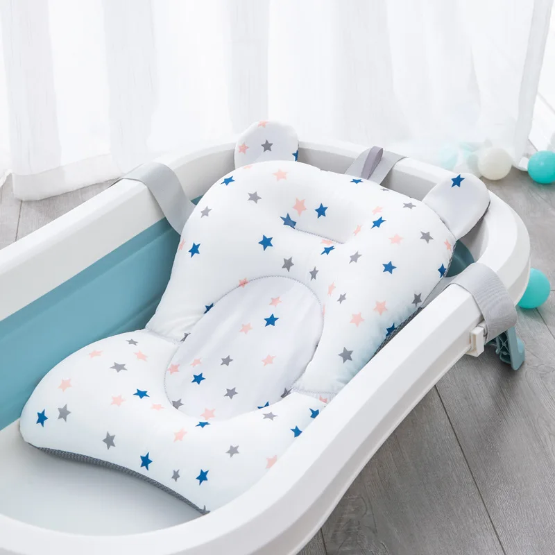 子供シャワーエアクッションベッド新生児セキュリティバスシート - Non Slip Bath Mat のレビューと価格