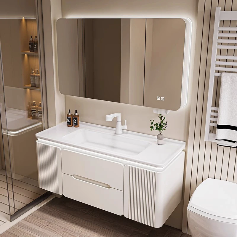 バスルームミラーキャビネット セラミック洗面台 バスルーム引 - Home Living Bathroom Vanity のレビューと価格