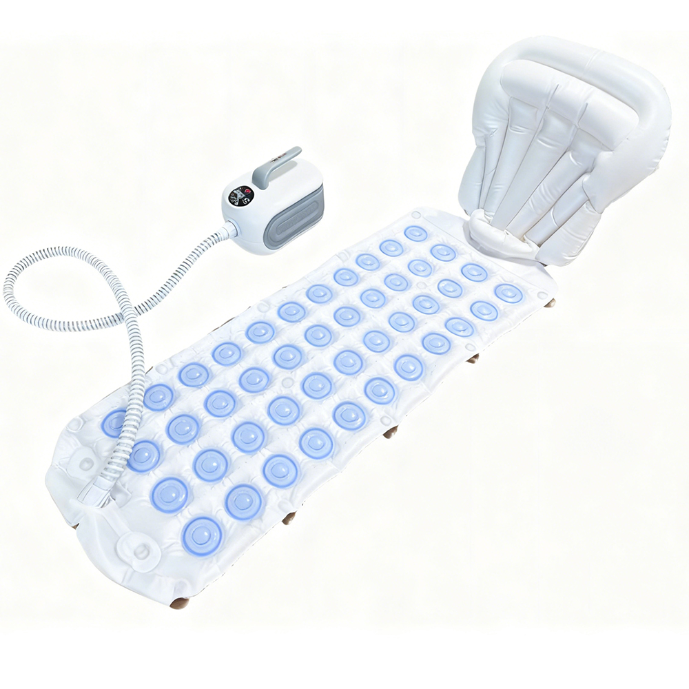 スパバブルバスマッサージャーポータブル浴槽マッサージパッド滑 - Bathtub Pillow Inflatable のレビューと価格