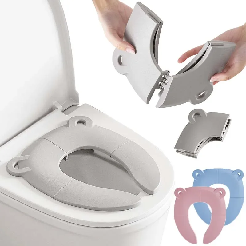 赤ちゃん漫画旅行折りたたみ式おまるシート幼児用携帯トイレトレ - Home Bathroom With Urinal のレビューと価格