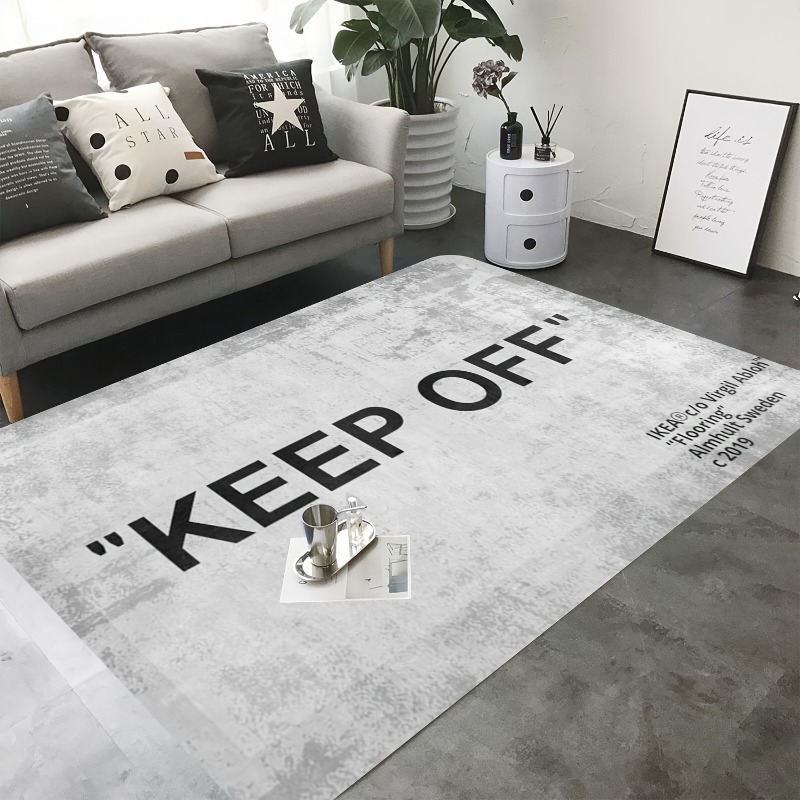 「KEEP OFF」文字入り室内フロアマット、デザイン付き滑 - Home Toilet Bathroom Design のレビューと価格