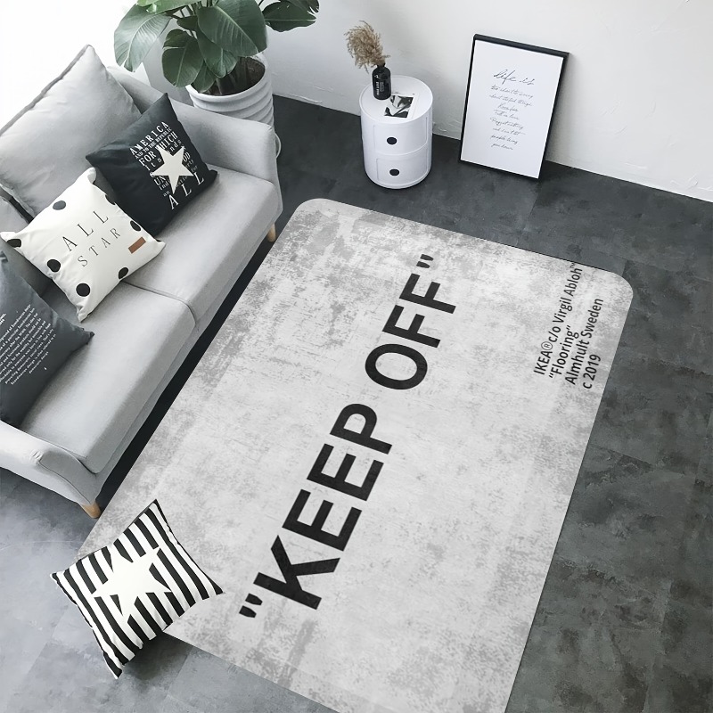 「KEEP OFF」文字入り室内フロアマット、デザイン付き滑 - Home Toilet Bathroom Design のレビューと価格