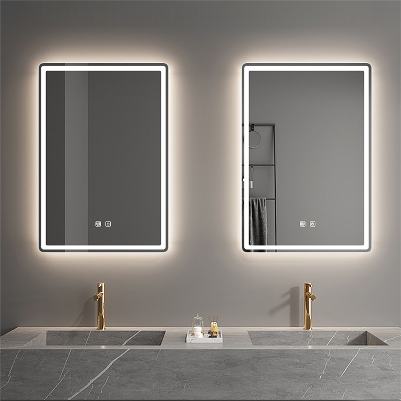 長方形のバスルームミラー,スマート美容メイク,防曇タッチボタ - Zara Home Bathroom のレビューと価格