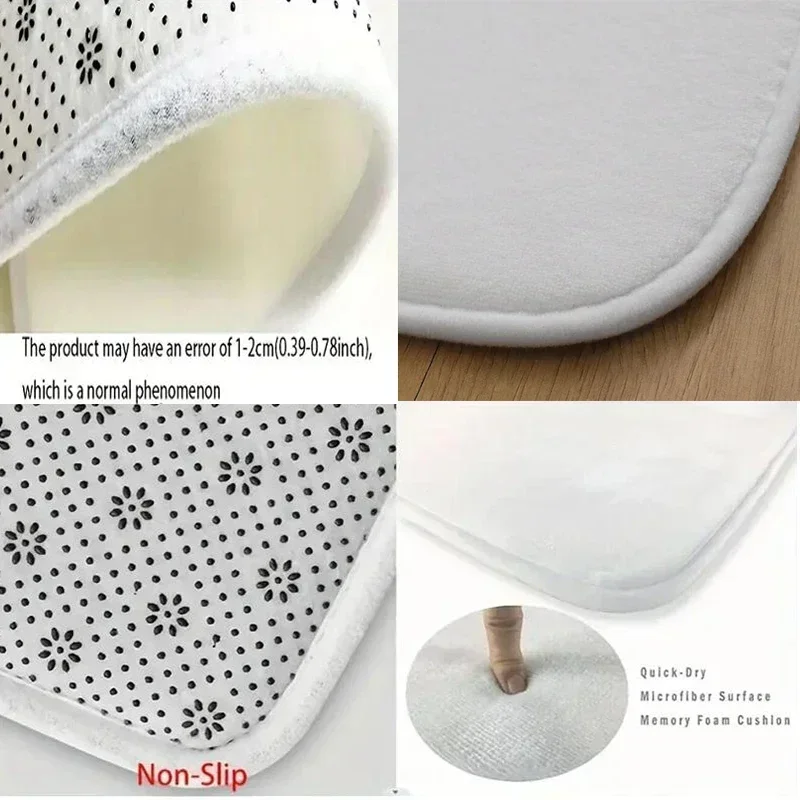 ボヘミアンラウンドラグ滑り止めレトロブルーホワイトモロッコ風 - Home Toilet Bathroom Design のレビューと価格