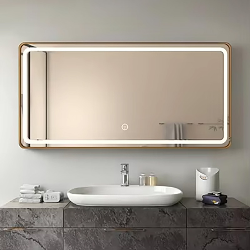 高品質卸売工場ホテル浴室壁掛け式タッチセンサー付きスマートL - Bathroom Mirror Led のレビューと価格