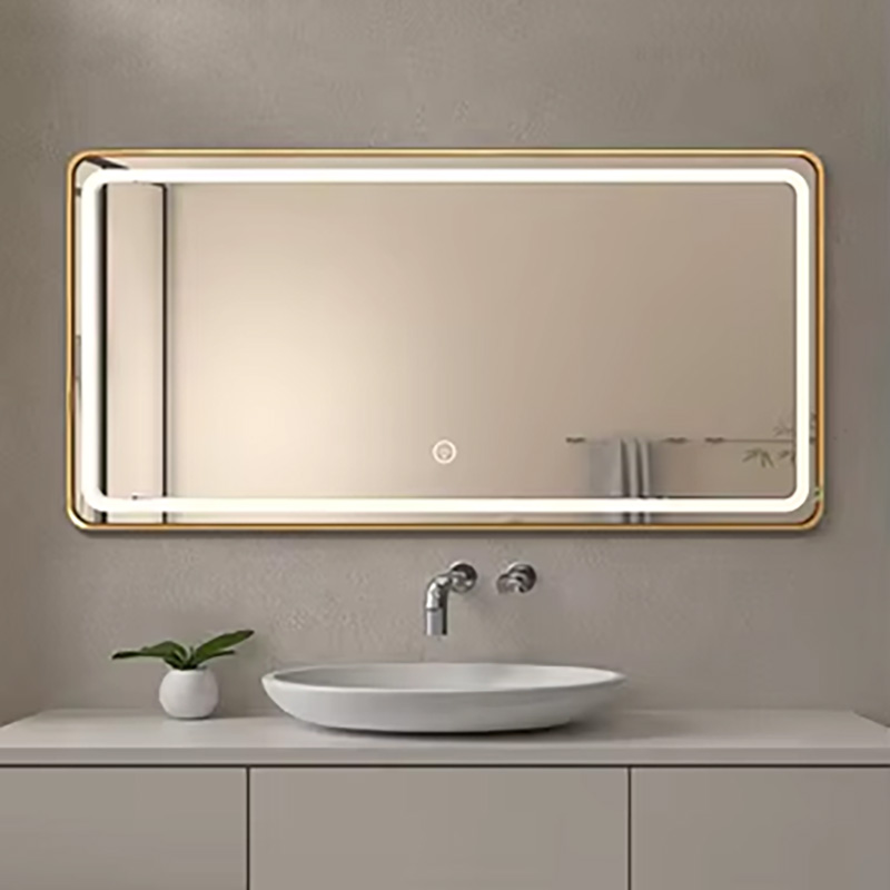 高品質卸売工場ホテル浴室壁掛け式タッチセンサー付きスマートL - Bathroom Mirror Led のレビューと価格