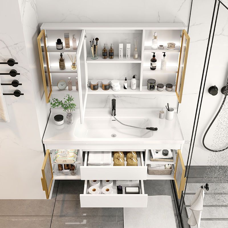 シンクオーガナイザー付きバスルームバニティキャビネットシンプ - Home Bathroom Organizer のレビューと価格