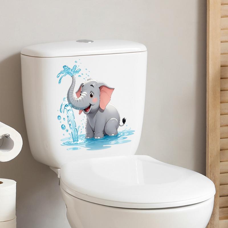 【HG】海をテーマにしたトイレステッカー 防水自己粘着性の貝 - Home Toilet Bathroom Design のレビューと価格