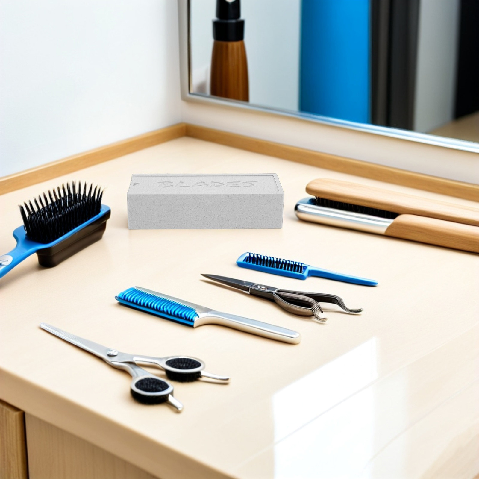 白い二重コンパートメントの刃収納ケース、家庭用浴室や理髪店用 - Home Bathroom Organizer のレビューと価格