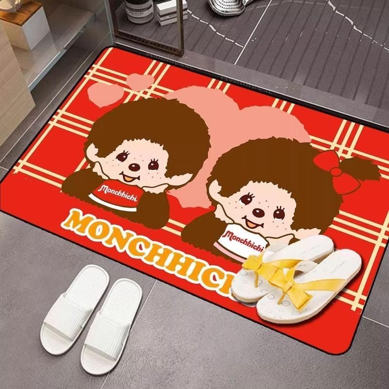 モンチッチカートゥーン珪藻土バスマット 超吸水性 滑り止め  - Non Slip Bath Mat のレビューと価格