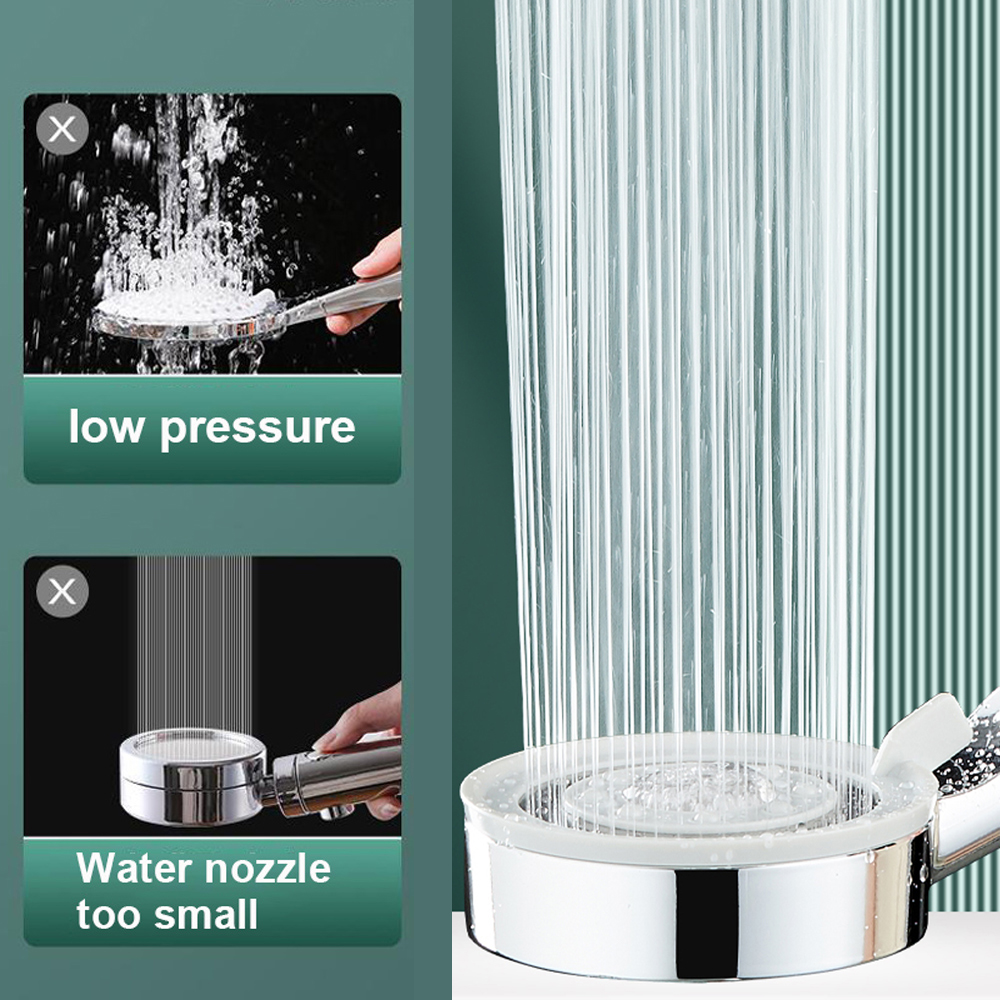 調節可能な 5 モードシャワーヘッド高圧ハンドヘルドポータブ - Bathroom Home Improvement のレビューと価格