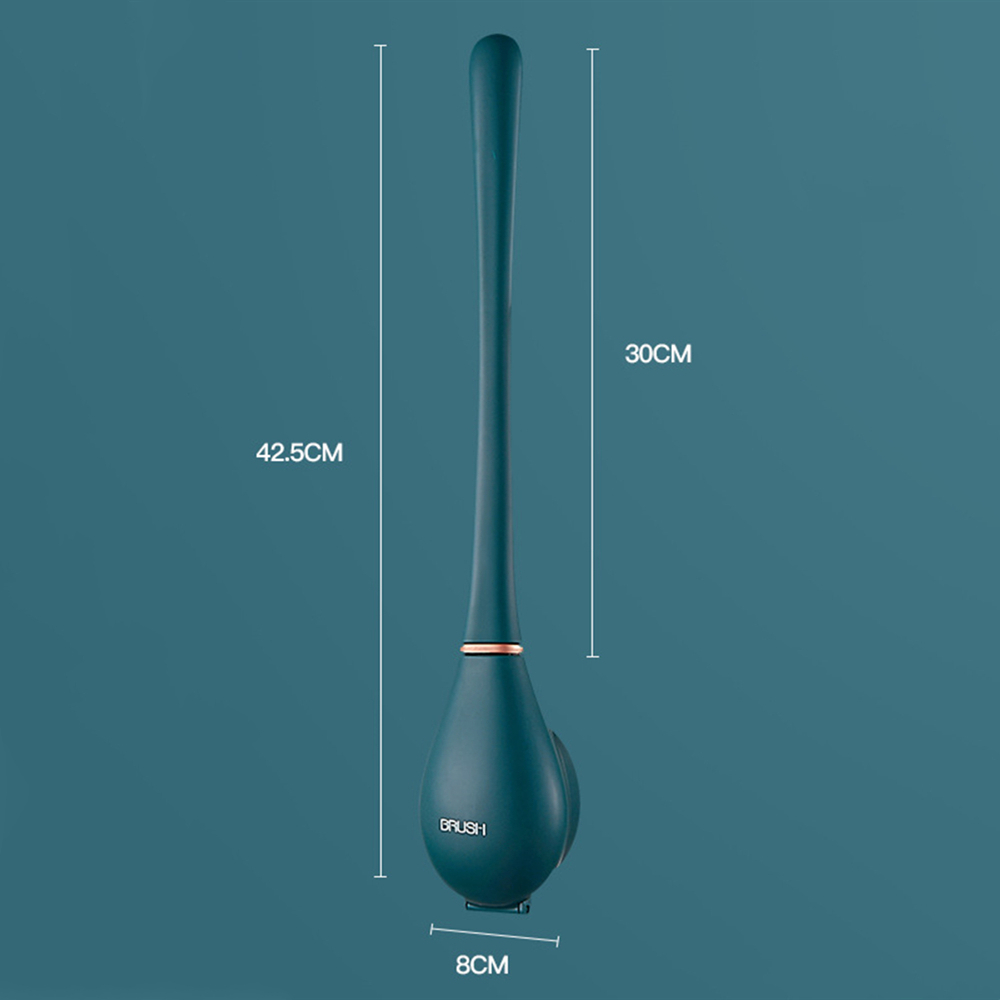 モダンなシリコン製トイレブラシ（ホルダー付き）、壁掛け式ロン - Toilet Brush Holder のレビューと価格