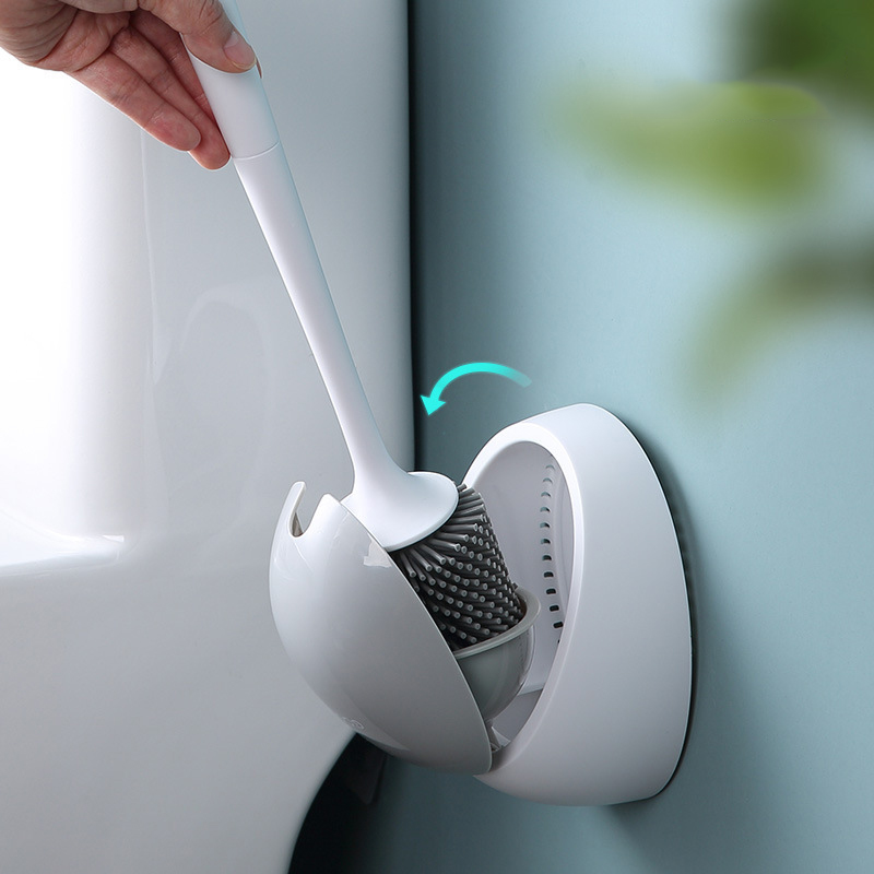 Wikhostar-シリコントイレブラシ,tprトイレアクセ - Toilet Brush Holder のレビューと価格