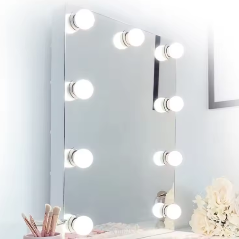 新しい化粧鏡電球 USB 充電バニティ化粧鏡ライト浴室ドレッ - Bathroom Mirror Led のレビューと価格