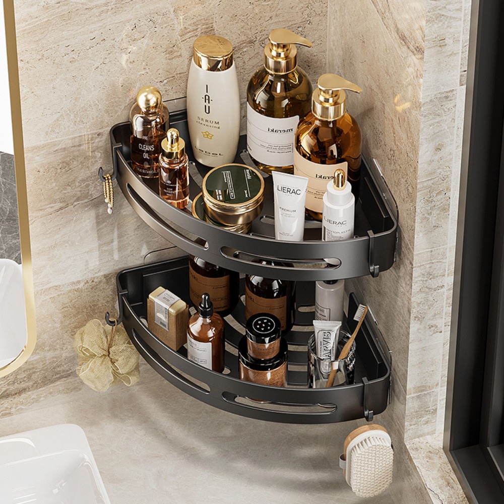 3/2/1 個粘着浴室シャンプーホルダーシャワーキャディ棚収 - Zara Home Bathroom のレビューと価格