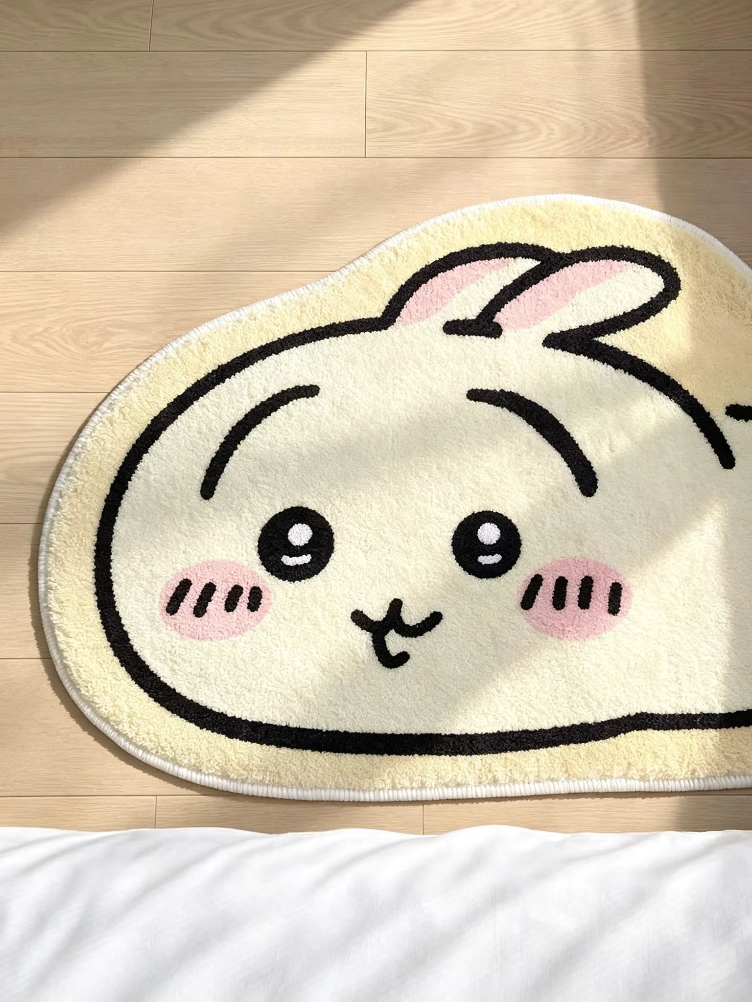 ちいかわ漫画ラグアニメハチワレうさぎぬいぐるみフロアマット浴 - Home Bathroom Rugs のレビューと価格