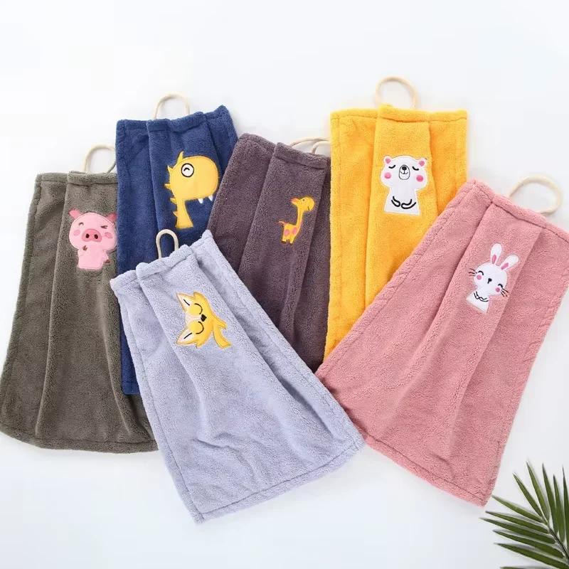 1PC 動物刺繍ハンドタオル - キッチンやバスルームに最適 - Zara Home Bathroom のレビューと価格