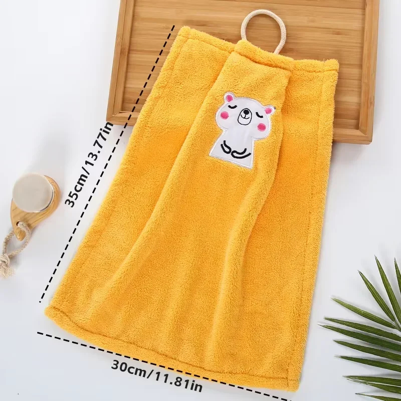 1PC 動物刺繍ハンドタオル - キッチンやバスルームに最適 - Zara Home Bathroom のレビューと価格