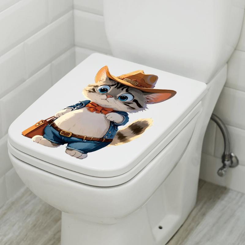 海をテーマにしたトイレステッカー防水自己粘着貝殻ヒトデ波デザ - Home Toilet Bathroom Design のレビューと価格
