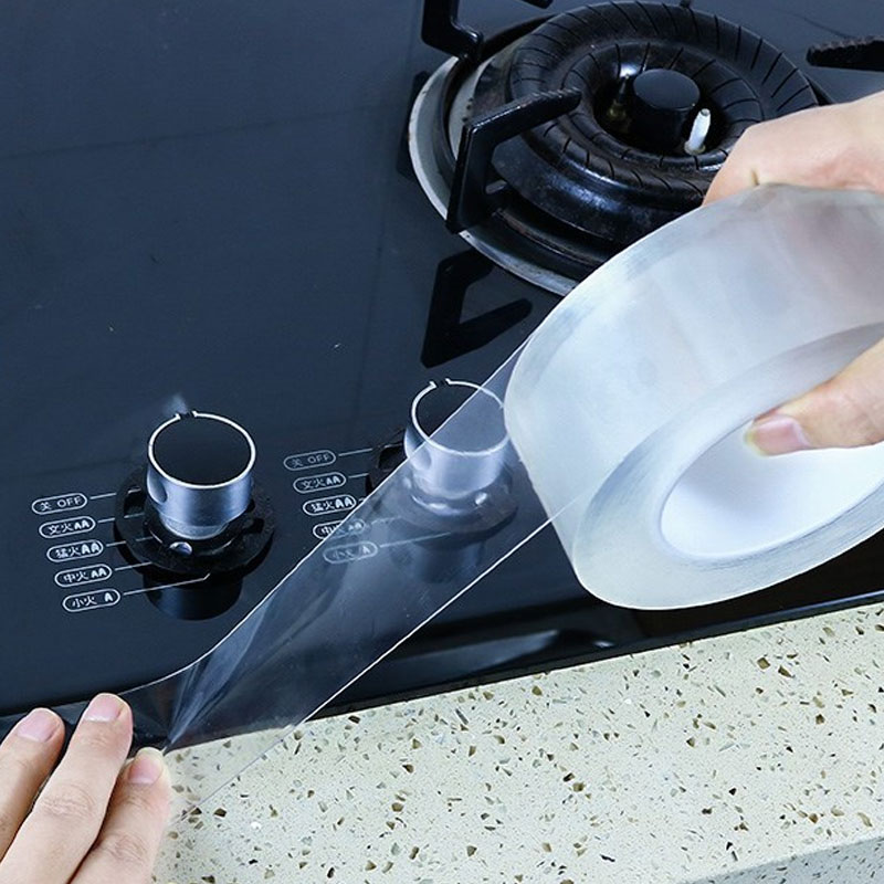 キッチン防水カビ強力な浴室トイレ隙間ストリップ透明粘着テープ - Bathroom Home Improvement のレビューと価格