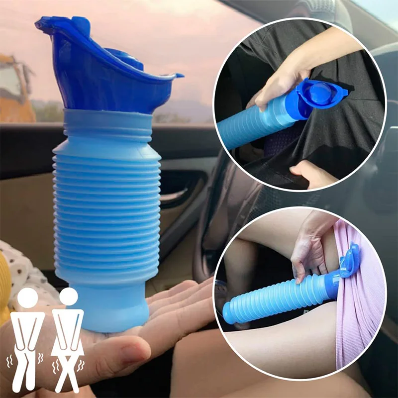 750ml携帯用大人用尿器 アウトドアキャンプ 高品質旅行用 - Home Bathroom With Urinal のレビューと価格