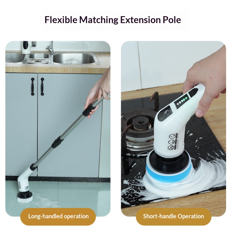 HOMEFISH コードレススピンスクラバー電動クリーニング - Home Bathroom Cleaning Machine のレビューと価格