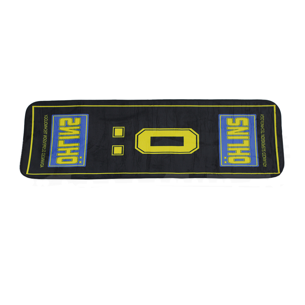 O-オーリンズオートバイカーペットガレージマットレーシングク - Home Bathroom Rugs のレビューと価格