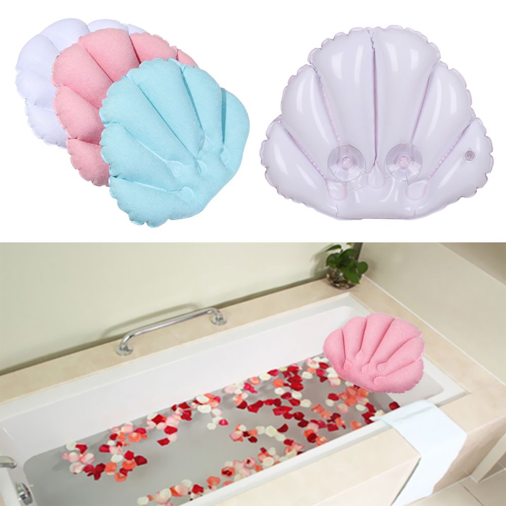 吸盤付きの柔らかいスパネックバス枕,インフレータブルテリーク - Bathtub Pillow Inflatable のレビューと価格