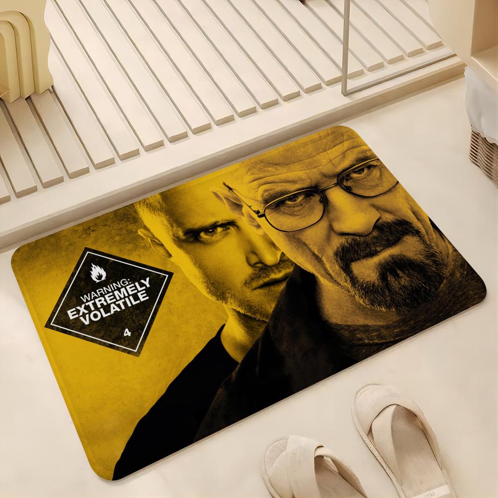 Heisenbergブレイキングハイドフロアマット、北欧スタ - Home Bathroom Break のレビューと価格