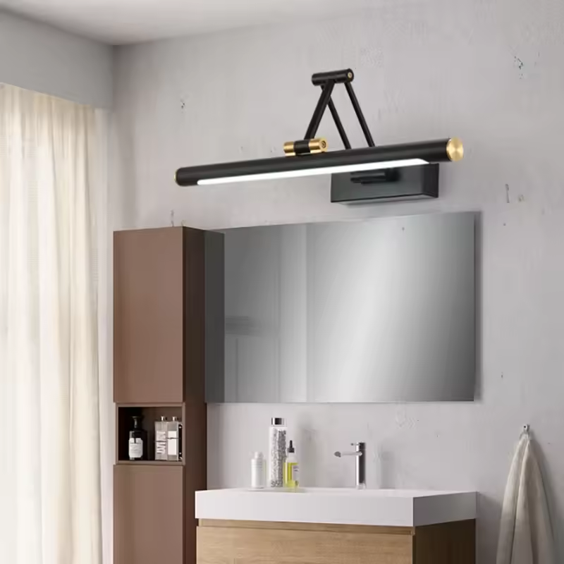 バスルームミラーヘッドライト折りたたみ調節可能なウォールライ - Bathroom Mirror Led のレビューと価格