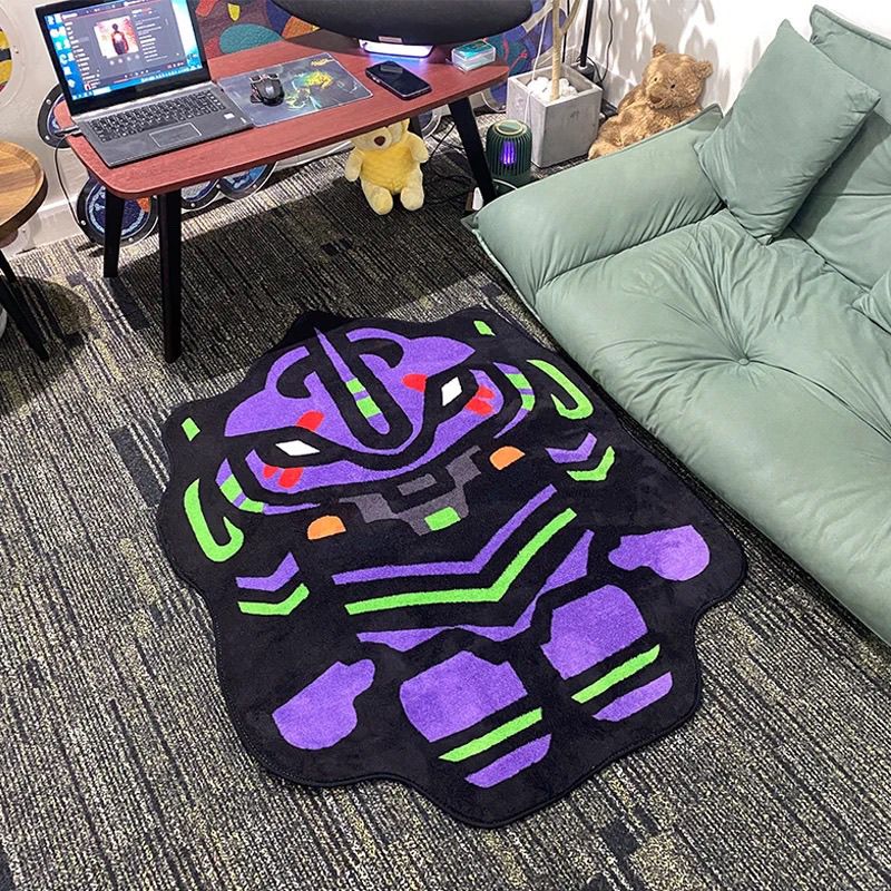新世紀エヴァンゲリオンデザイナーぬいぐるみラグソフトドアマッ - Home Bathroom Rugs のレビューと価格