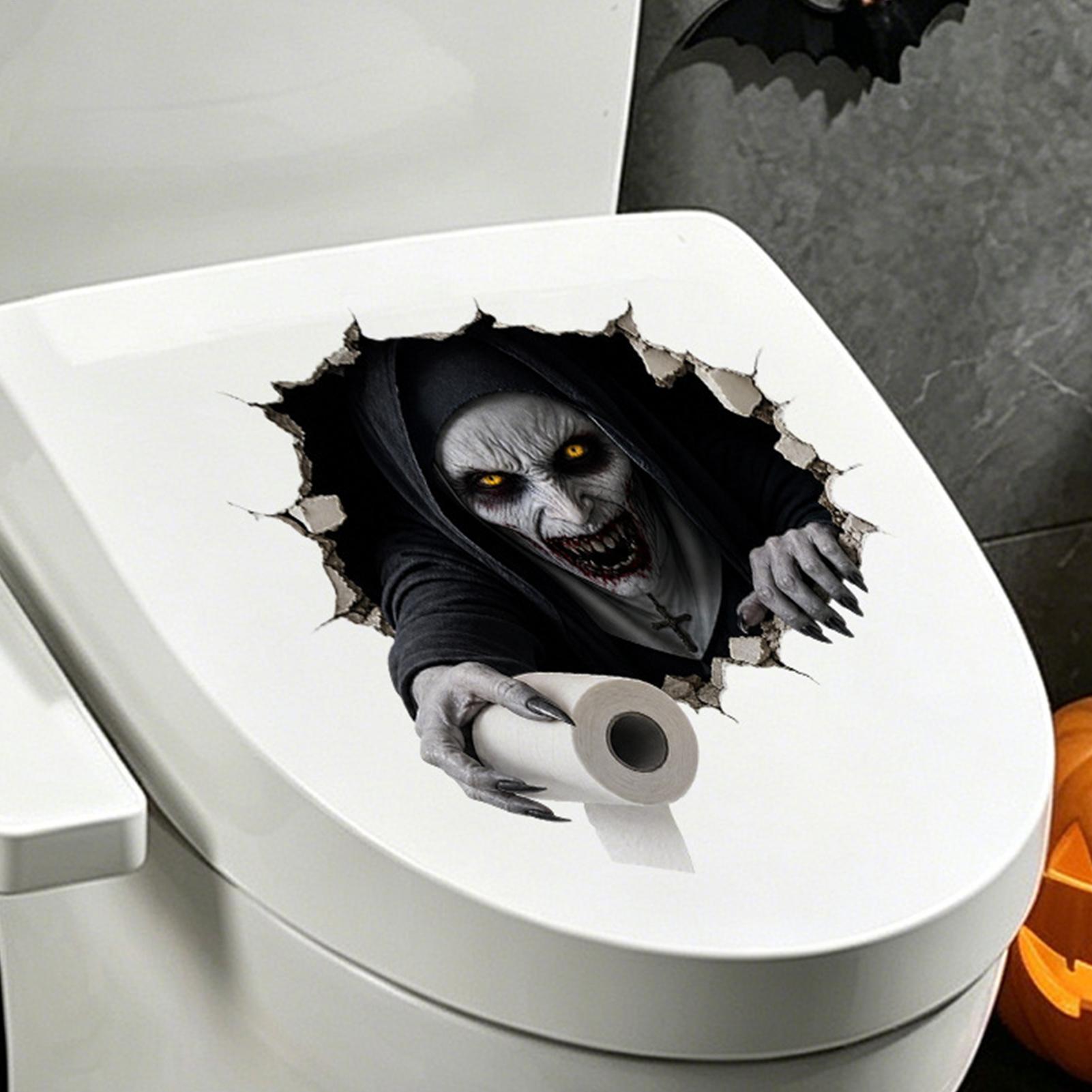 ハロウィン トイレステッカー ホリデーホラー バスルームデカ - Home Bathroom Break のレビューと価格