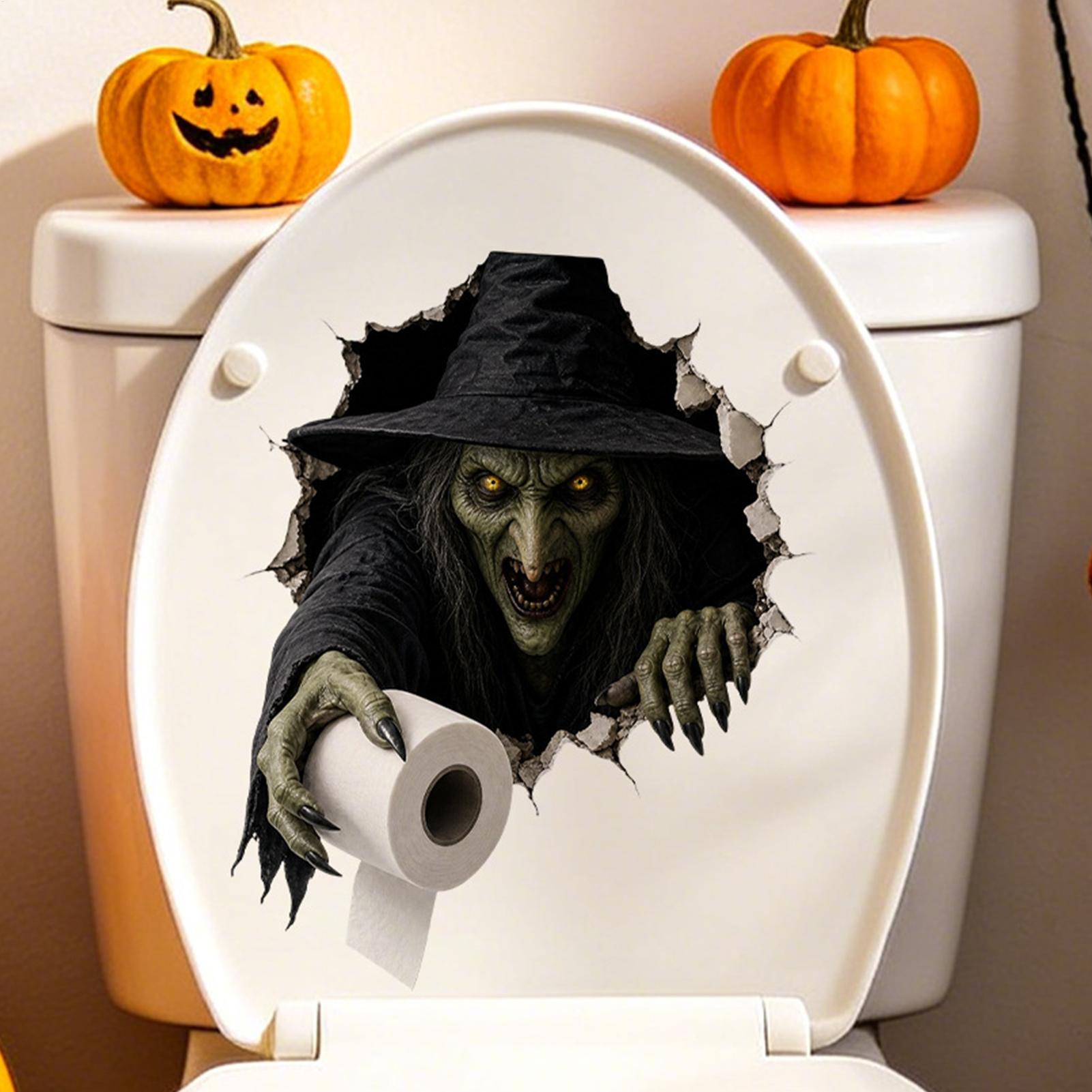 ハロウィン トイレステッカー ホリデーホラー バスルームデカ - Home Bathroom Break のレビューと価格