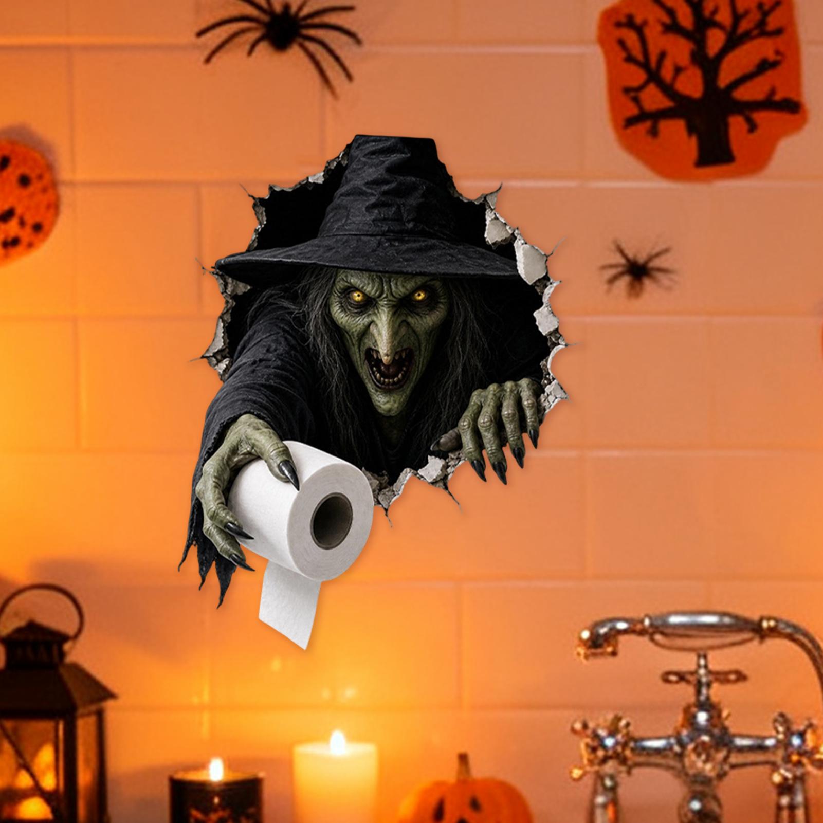 ハロウィン トイレステッカー ホリデーホラー バスルームデカ - Home Bathroom Break のレビューと価格
